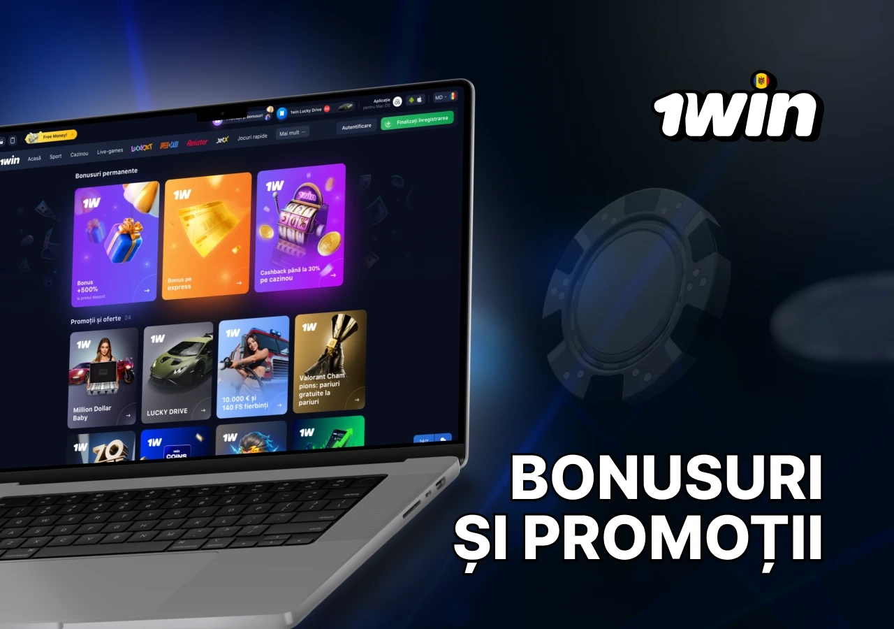 Bonusuri și promoții la 1Win Moldova