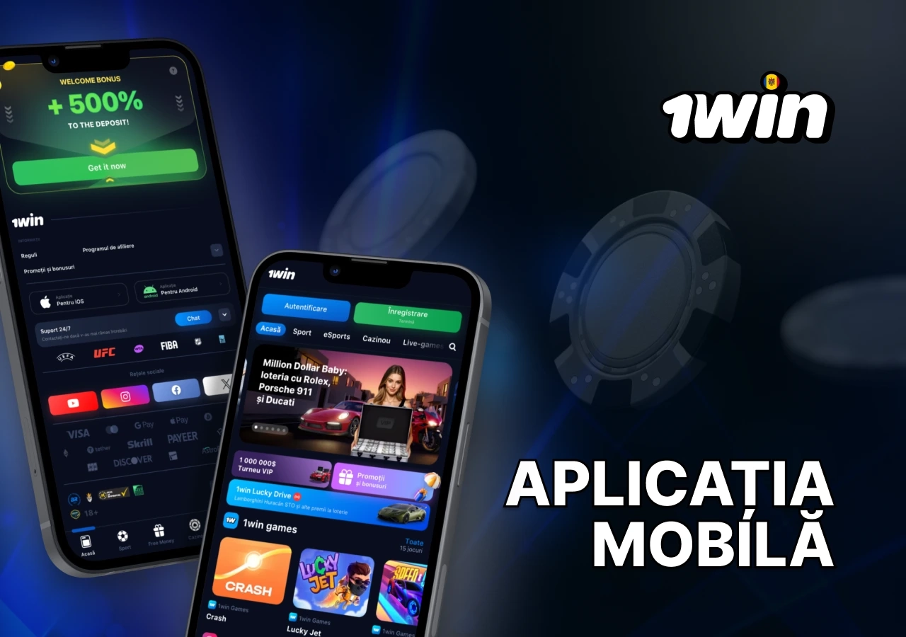 Aplicația mobilă 1Win