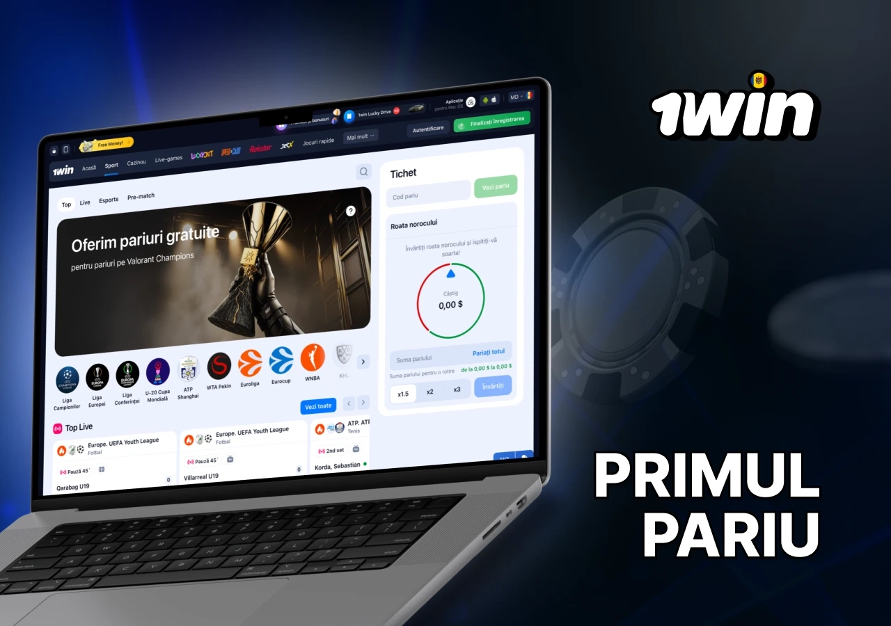 Cum să faci primul pariu